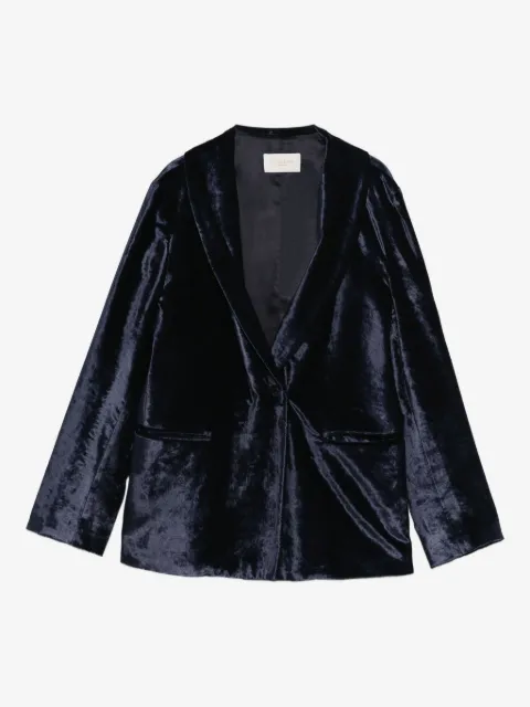 Montedoro pocket velvet blazer