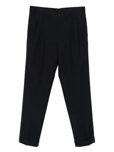 Dell'oglio pleated cuffed trousers