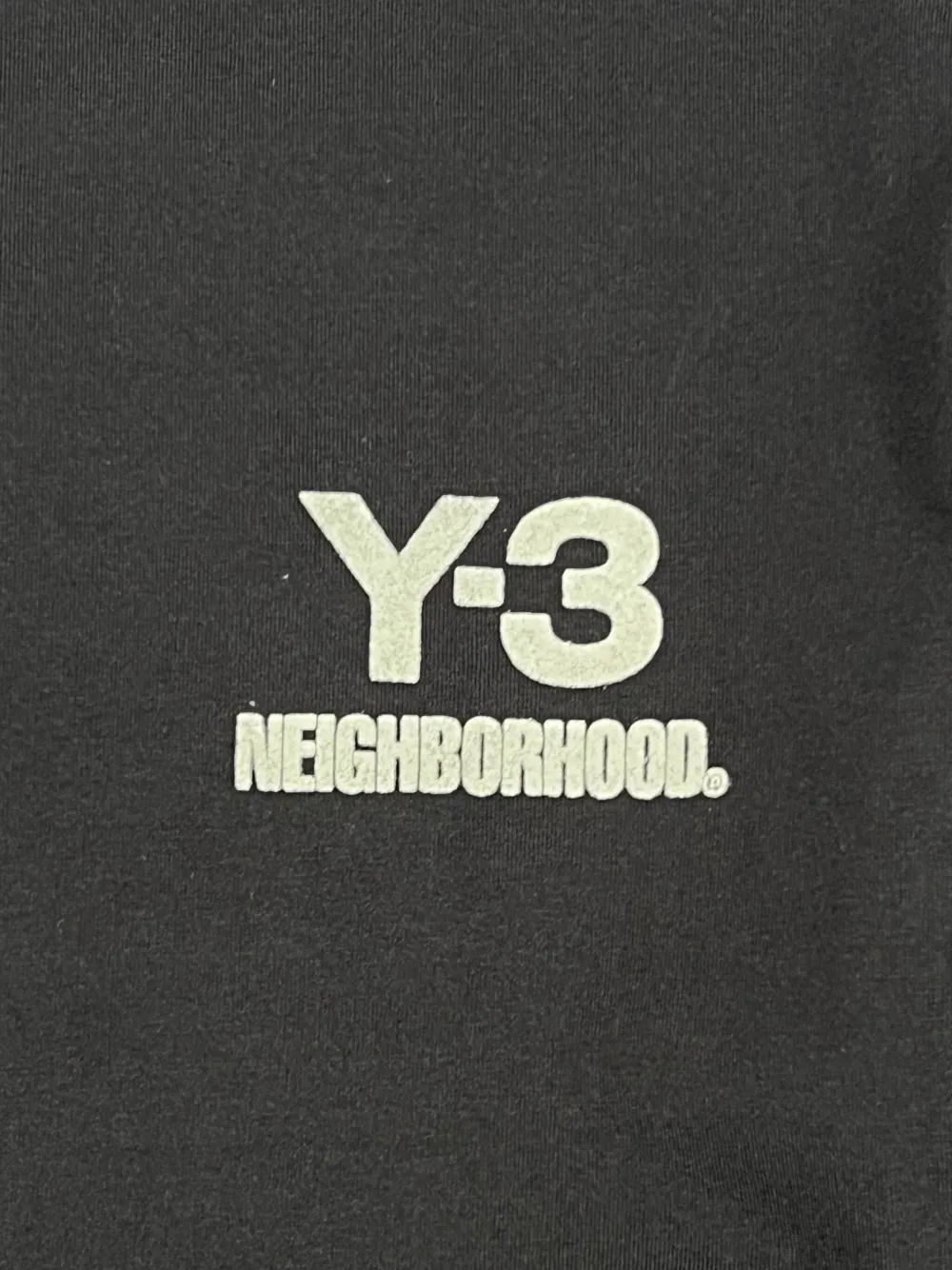 Y-3 x Neighborhood T-shirt met logoprint Zwart