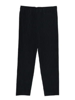 Homme Plissé Issey Miyake Kersey Pleats Trousers | Blue | FARFETCH
