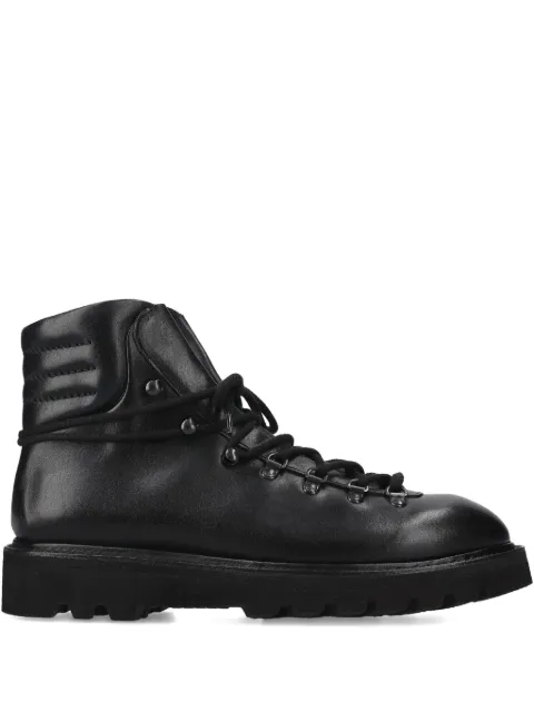 Premiata lace-up leather boots