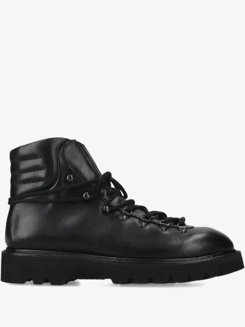 Premiata lace-up leather boots