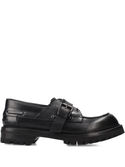Premiata buckle strap loafers