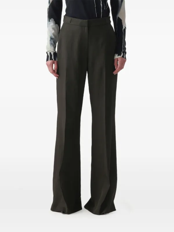 Jason Wu Collection Back-slit-detail Trousers in Green