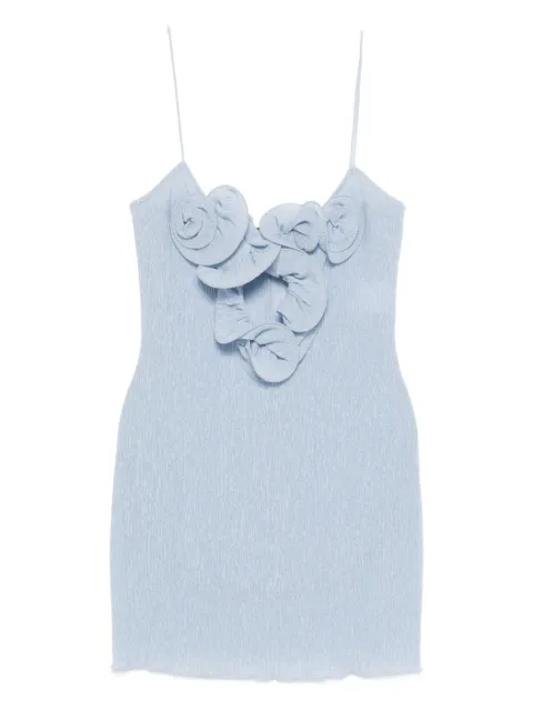 Magda Butrym floral-appliqué mini dress