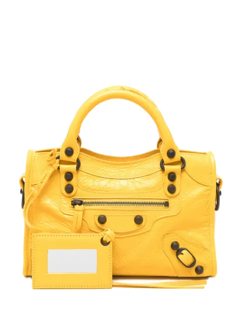 Balenciaga mini Le City leather tote bag