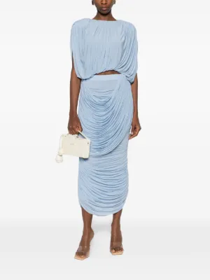 Robe Longue Magda Butrym - Taille 38 UE - Noire - Neuf Avec étiquettes - Fabriqué En Pologne