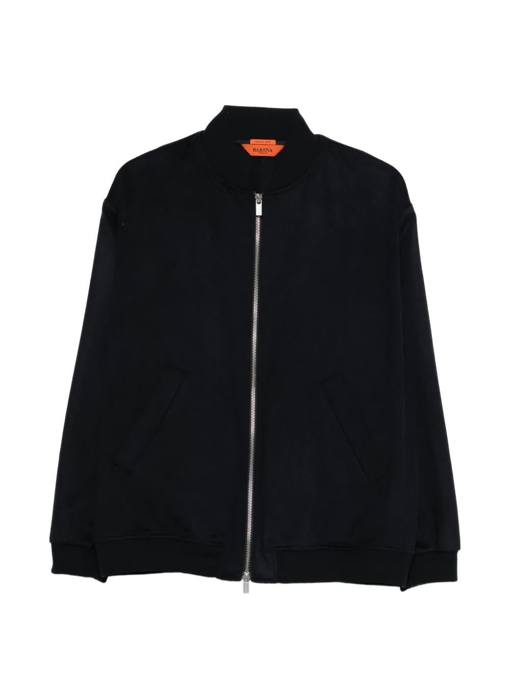 Barena zip-up cashmere bomber jacket - Blu