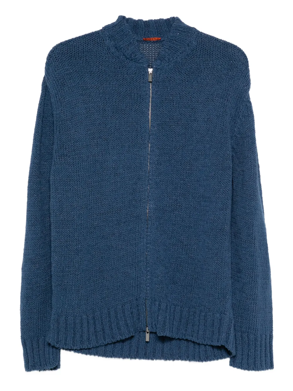 Barena zip-fastening cardigan - Blu