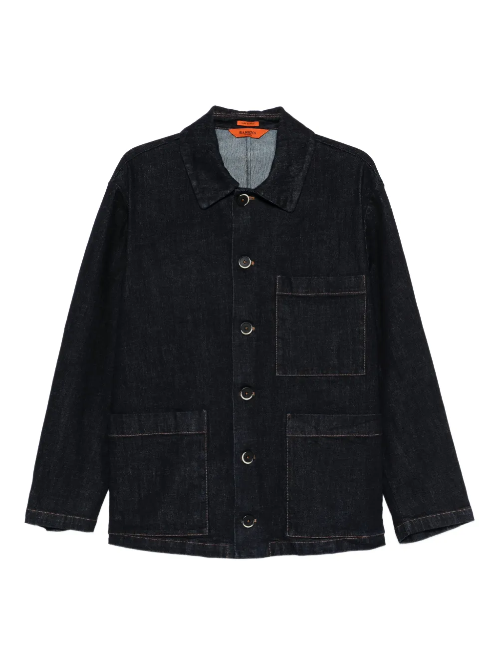 Barena Stae buttoned denim jacket | Blue | Image 1