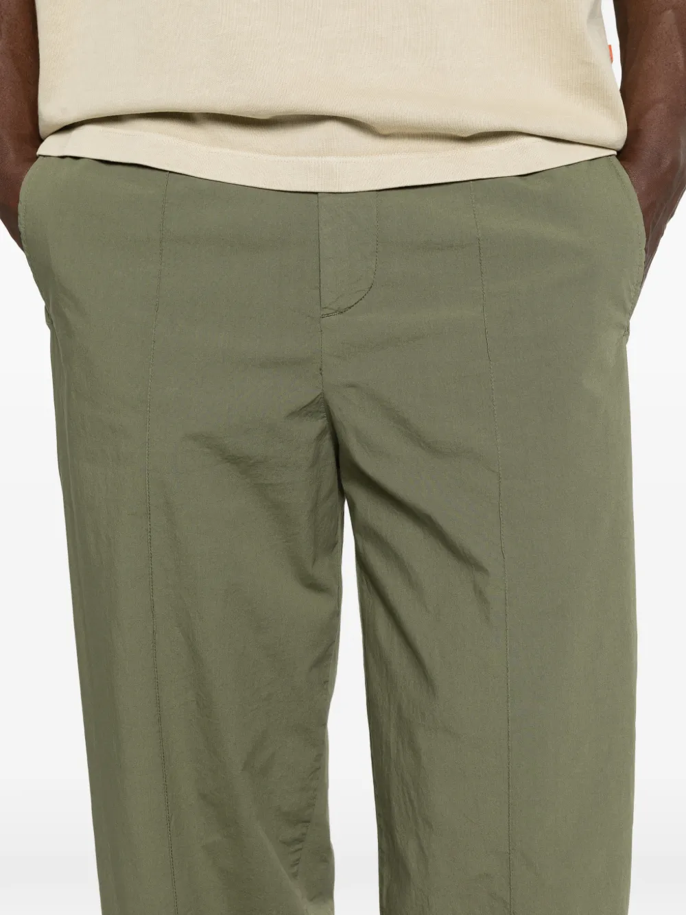 Barena Cropped broek Groen