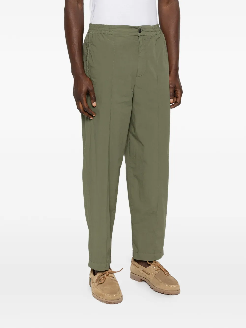  Barena Cropped Trousers - Green 