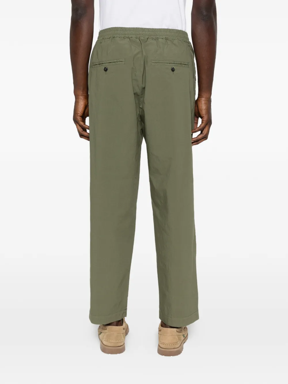 Barena Cropped broek Groen