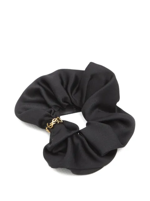 Saint Laurent cassandre silk scrunchie