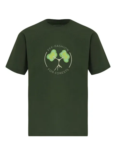Amir Slama playera con estampado gráfico