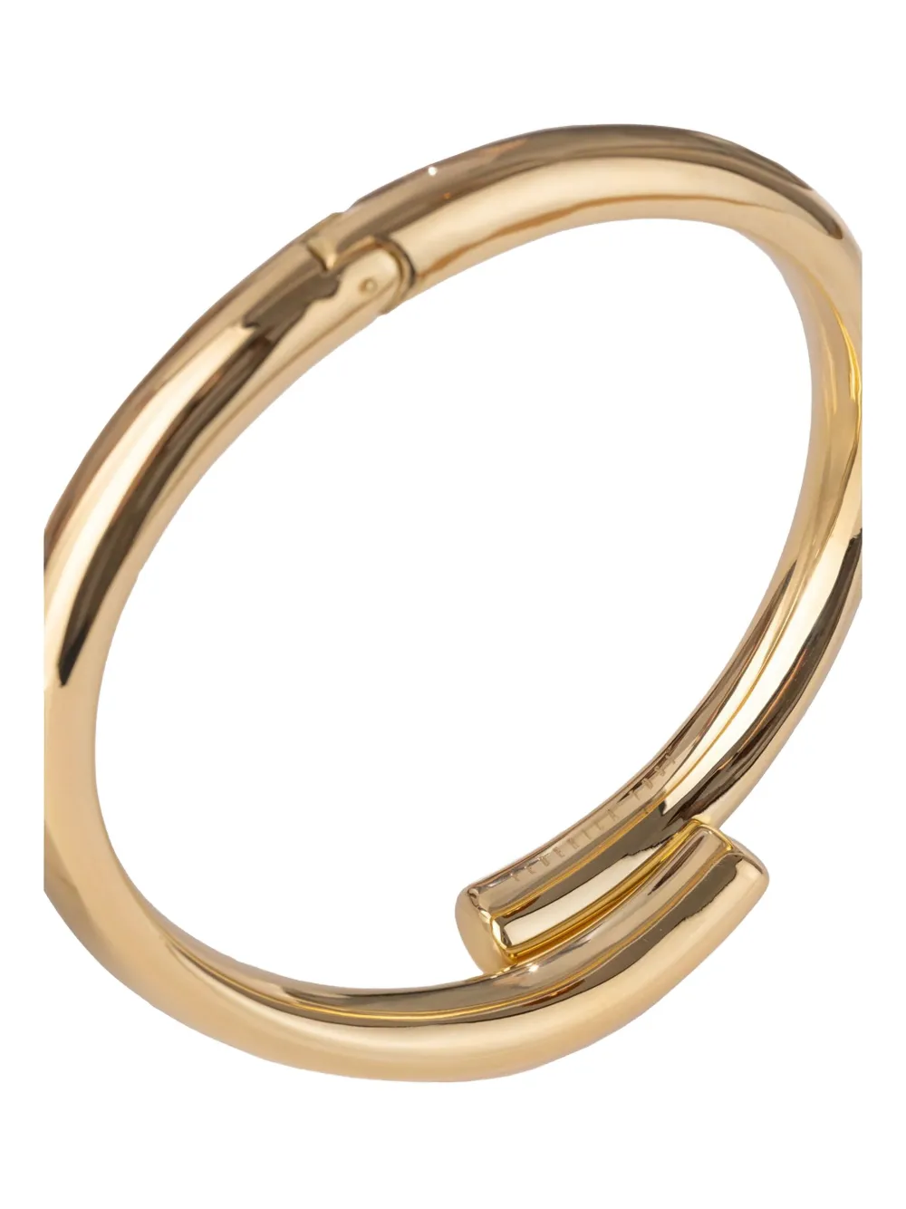 Federica Tosi Tube Hinge Choker Necklace In Gold
