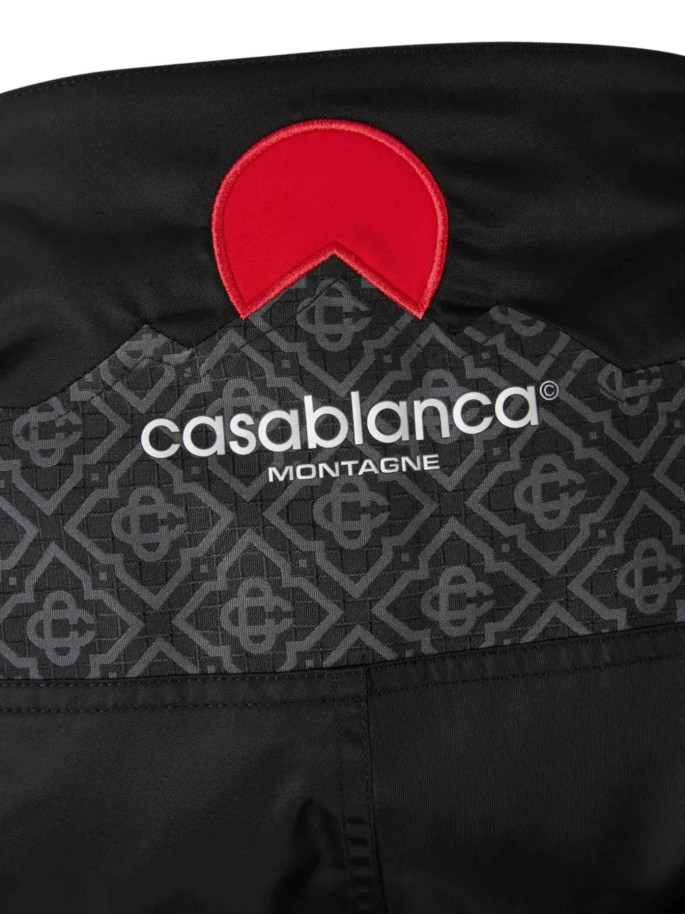 Casablanca Skibroek met monogram Zwart