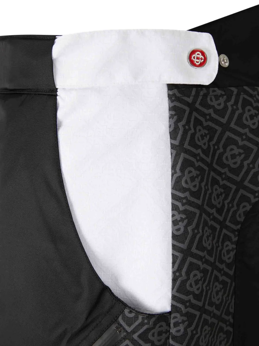 Casablanca Skibroek met monogram Zwart