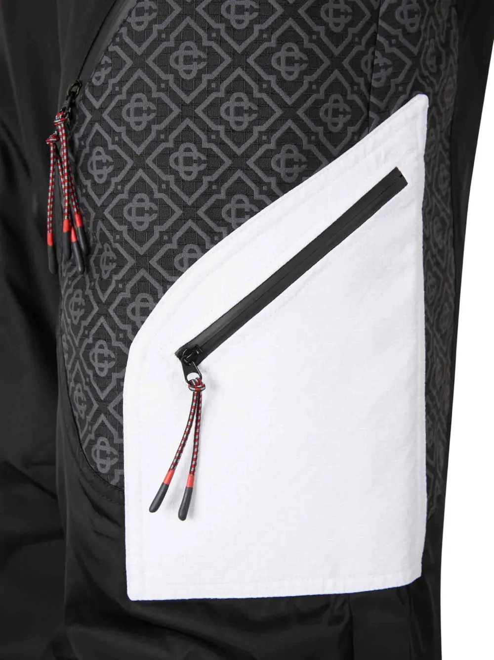 Casablanca Skibroek met monogram Zwart