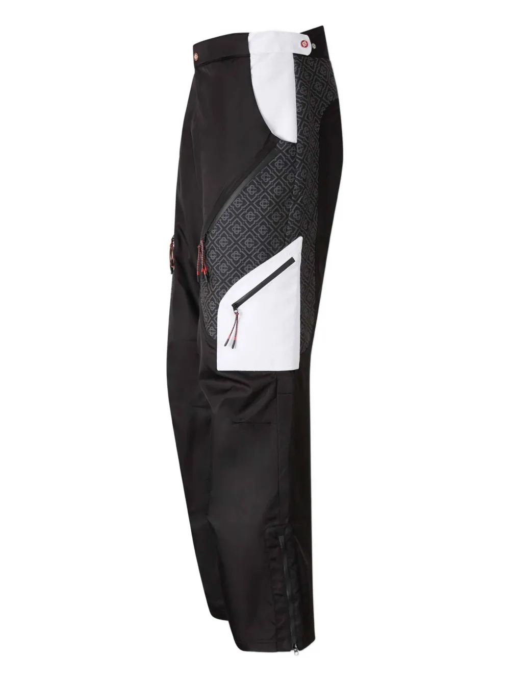 Casablanca Skibroek met monogram - Zwart