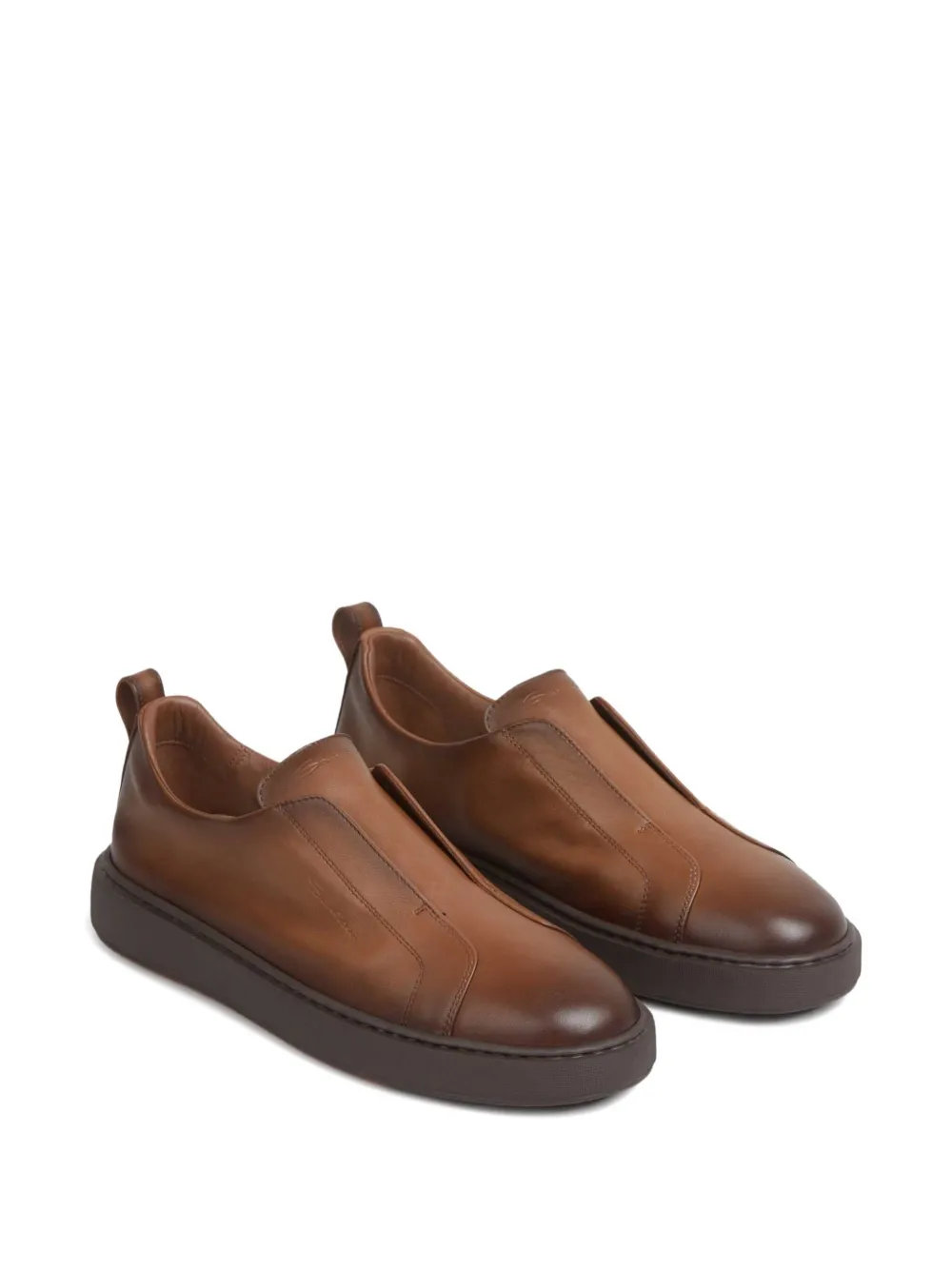 Santoni pull-tab trainers | Slip-On | Image 2