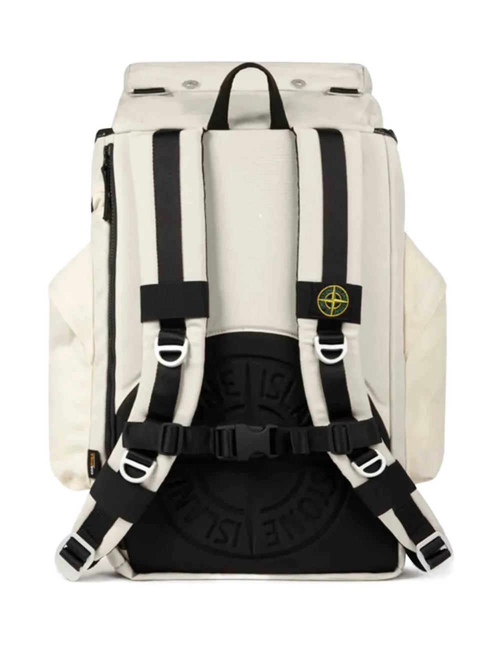 Stone Island Rugzak met gesp en rits Beige