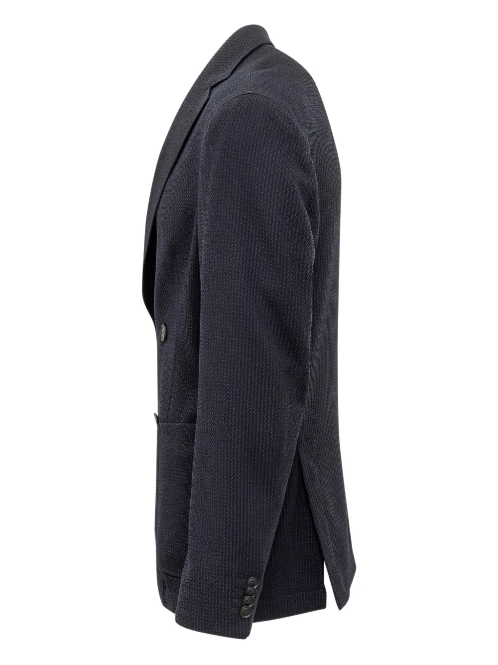 Hugo Boss Boss Boss Blue Double-breasted Jacket In Blue