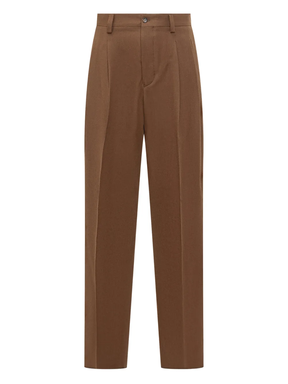 Laneus pleated trousers | Brown | Image 1