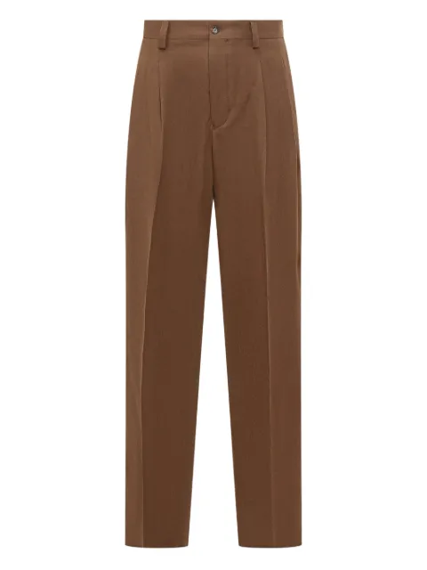 Laneus pleated trousers