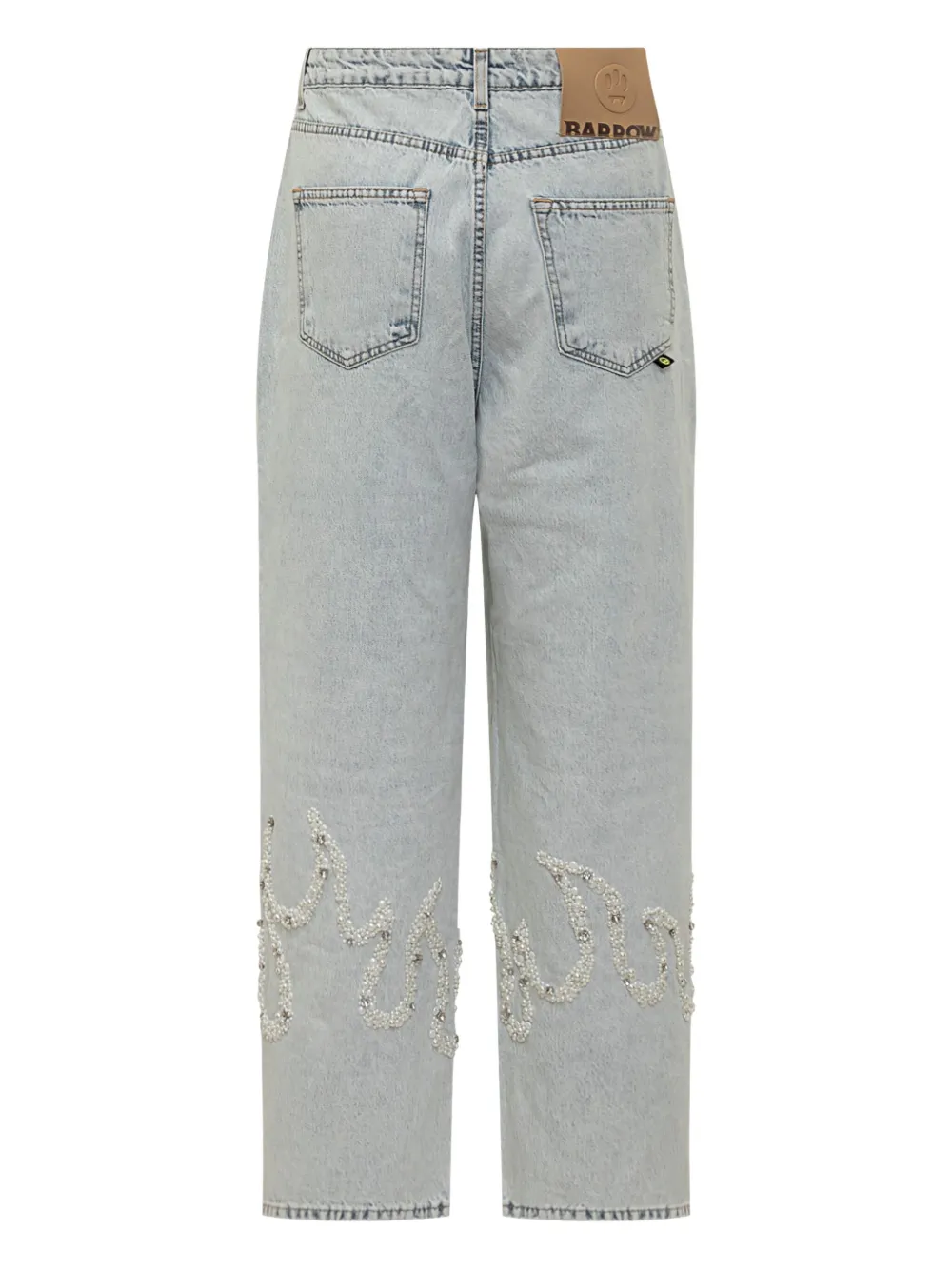 BARROW Flames jeans Blauw