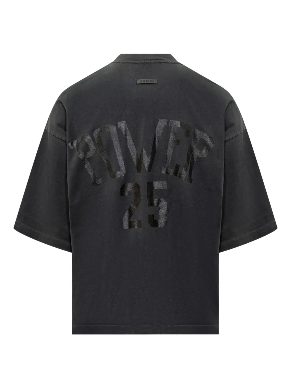 Fear Of God relaxed power 25 tee - Grijs