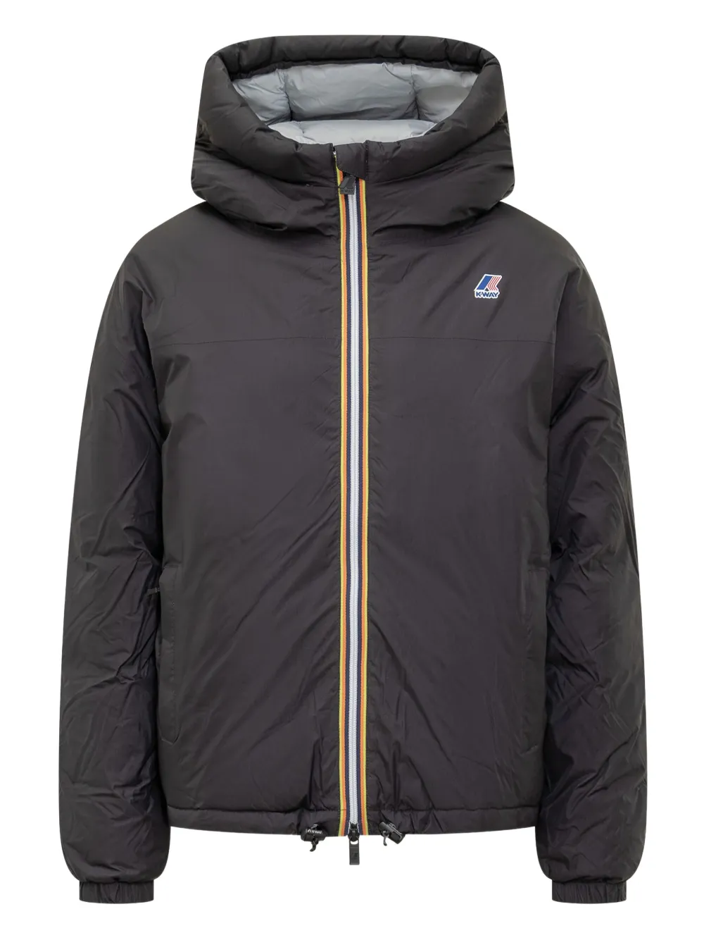 K-Way Le Vrai 4,0 Albine hooded jacket | Black | Image 1