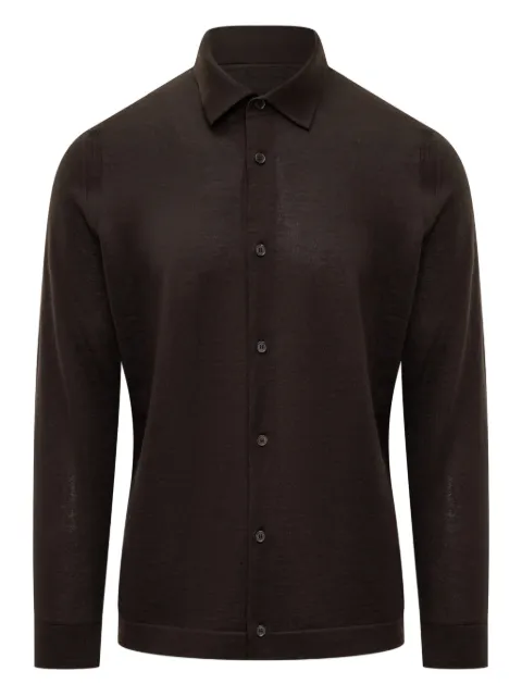 Zegna Cashseta buttoned shirt