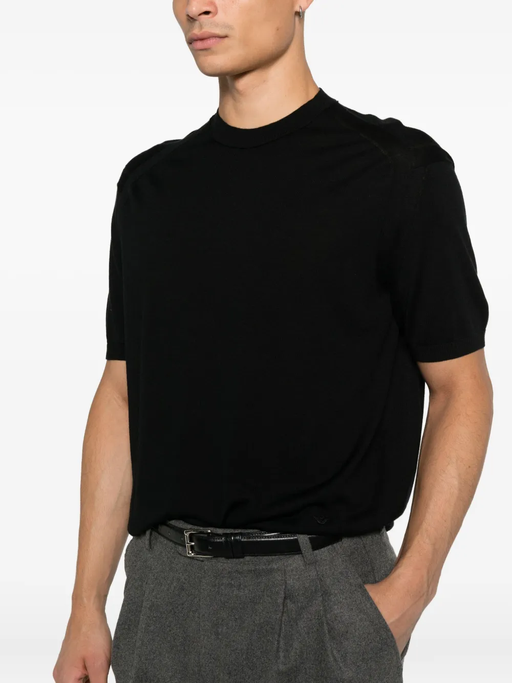 Emporio Armani T-shirt met korte mouwen Zwart
