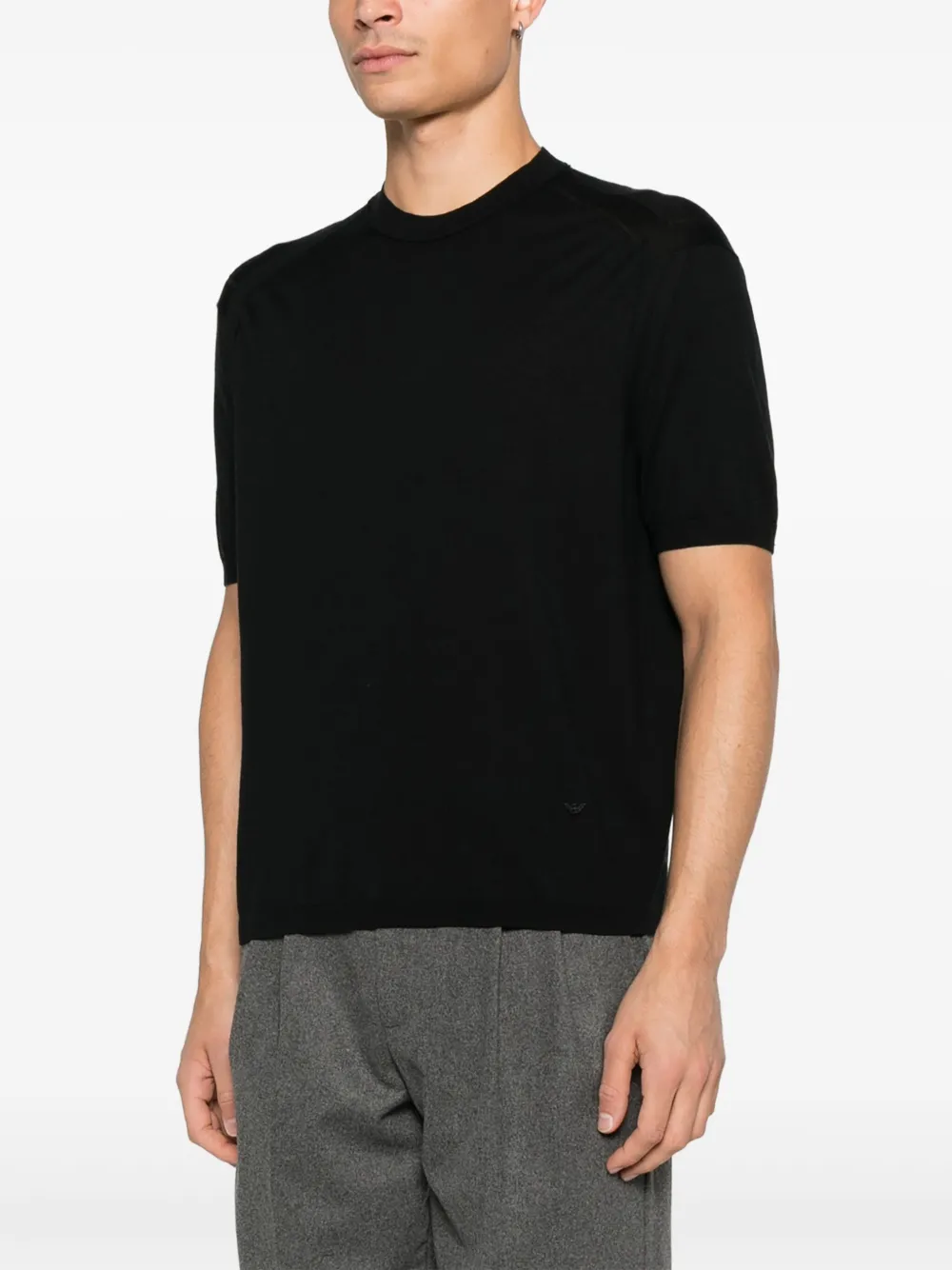 Emporio Armani T-shirt met korte mouwen Zwart