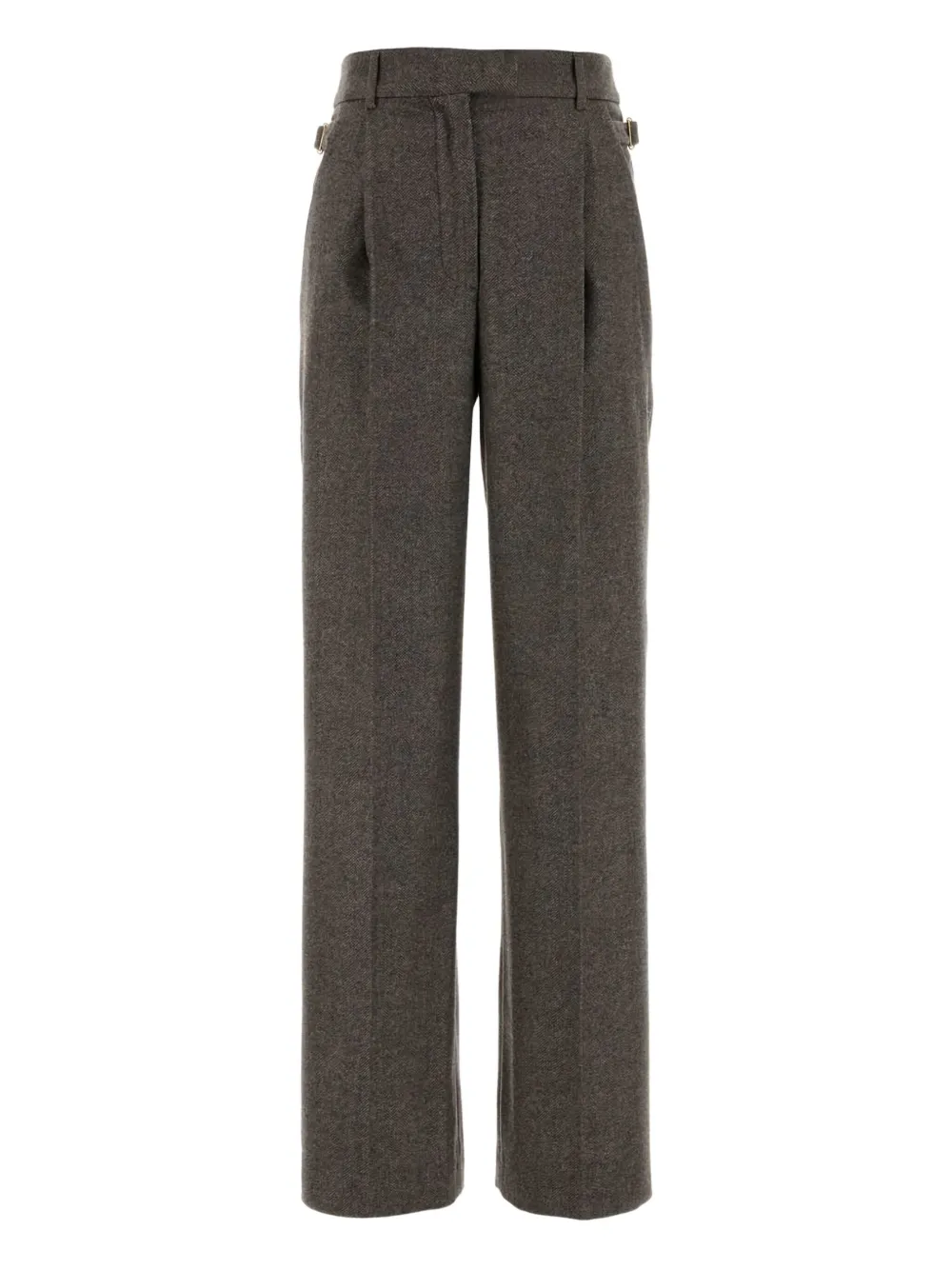 PT Torino button-detail trousers | Brown | Image 1