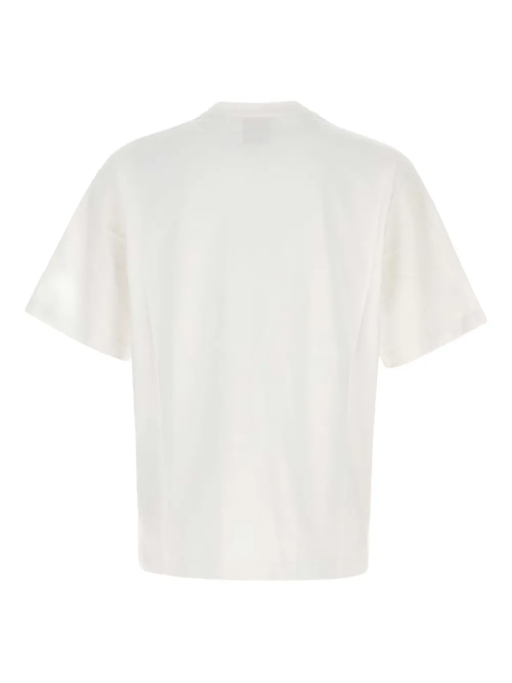 Casablanca T-shirt met logo - Wit
