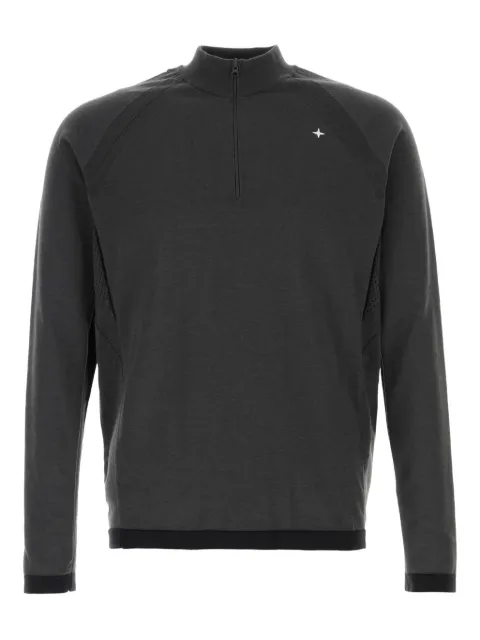 Stone Island chemise à fermeture zippée