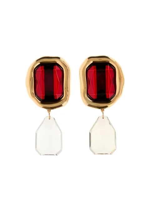 Givenchy pendientes con cristales