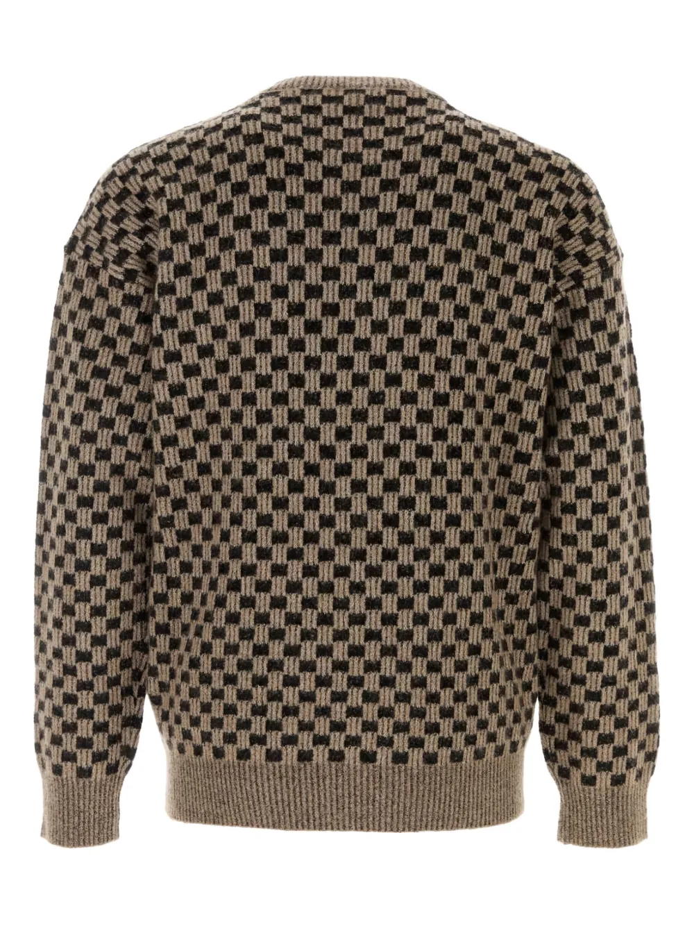 Giorgio Armani embroidered sweater - Beige
