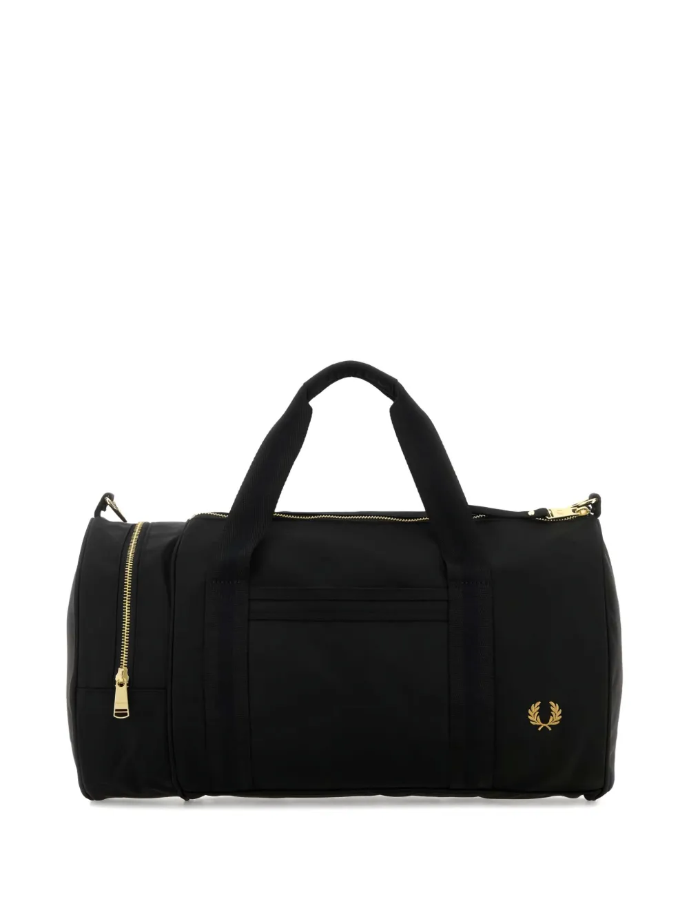 Fred Perry Travel Bag Featuring Gold-tone Hardware In Black