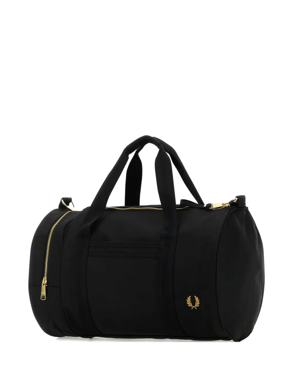 Fred Perry Travel Bag Featuring Gold-tone Hardware In Black