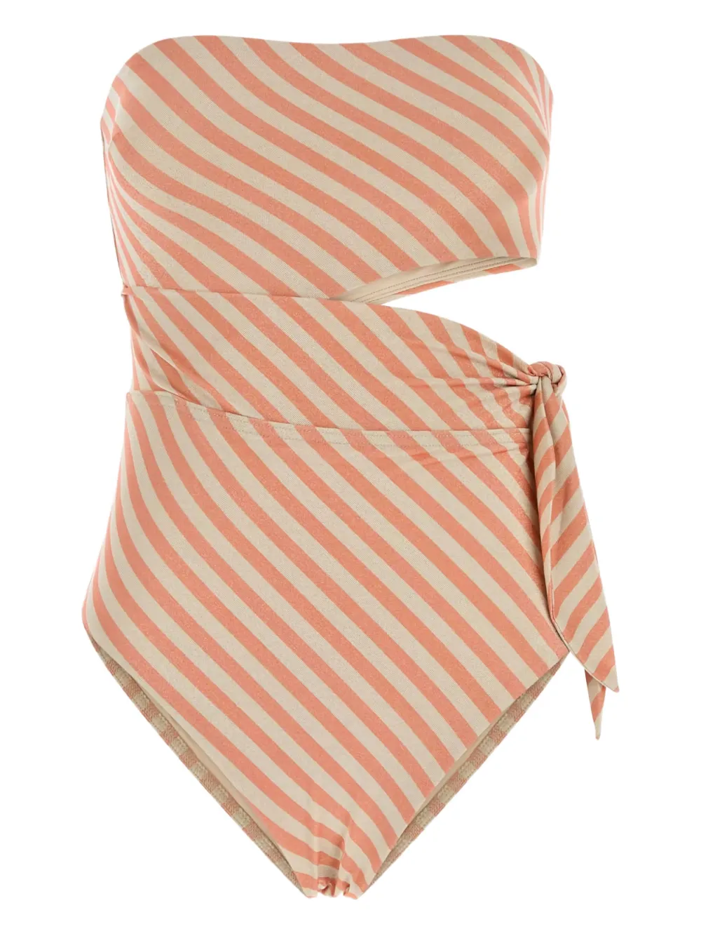Zimmermann Embroidered Stretch Polyester Blend Cascadian Swimsuit In Multi