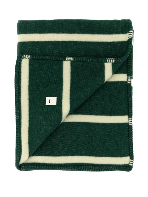 TEKLA striped blanket