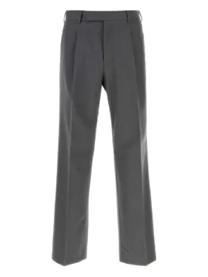 PT Torino mid-rise Tapered Trousers | Grey | FARFETCH