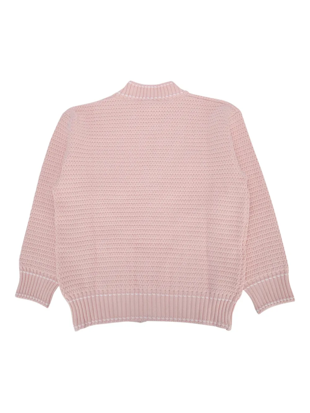 Fendi Kids Selleria gebreid vest Roze