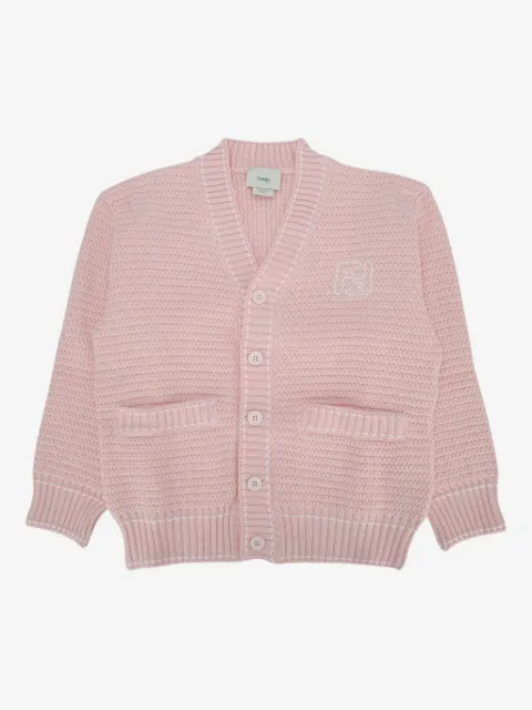 Fendi Kids cardigan Selleria en maille