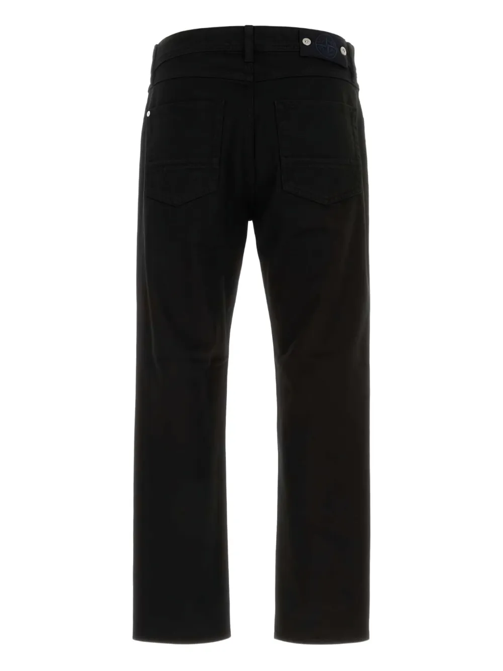 Stone Island Compass-badge jeans - Zwart