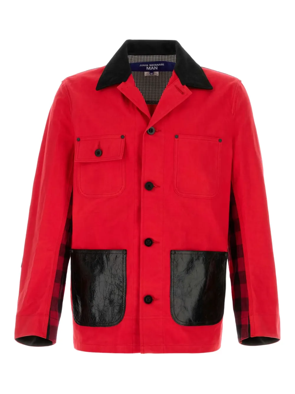 Junya Watanabe MAN panelled jacket | Red | Image 1