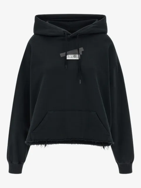 MM6 Maison Margiela fransad hoodie